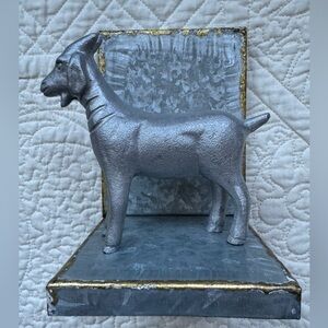 Pair of GOAT bookends